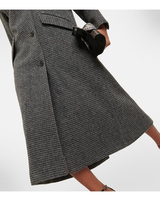 Isabel Marant Black Sabine Wool Coat