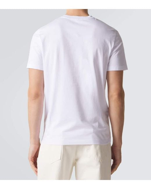 Moncler Black Set Of 3 Cotton Jersey T-Shirts for men