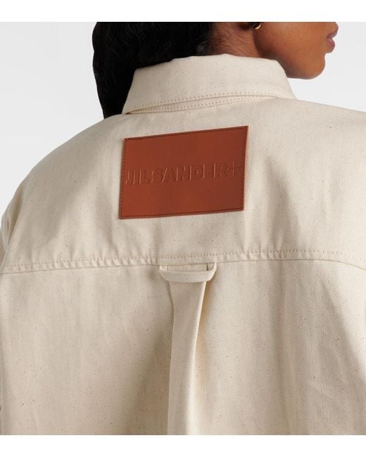 Jil Sander Natural Jeanshemd