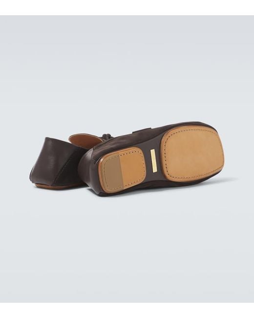 Bottega Veneta Brown Daddy Suede Loafers for men