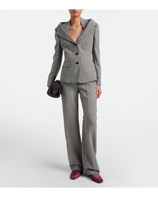 Herbert Levine Purple Shadow Ban Suede Ankle Boots