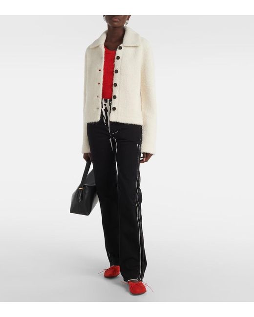 Proenza Schouler Natural Sylvie Boucle Jacket