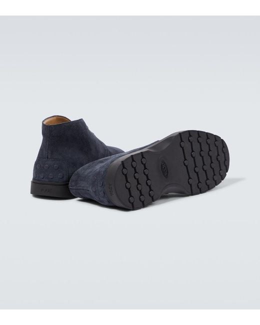 Tod's Blue Boots for men