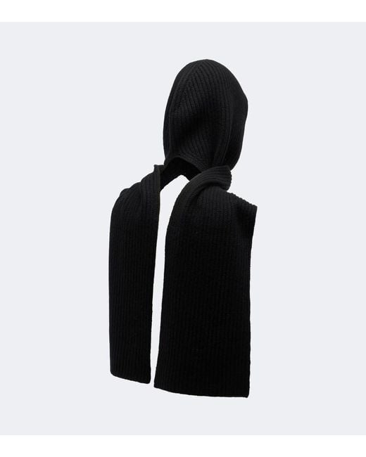 The Row Black Paise Cashmere Hood