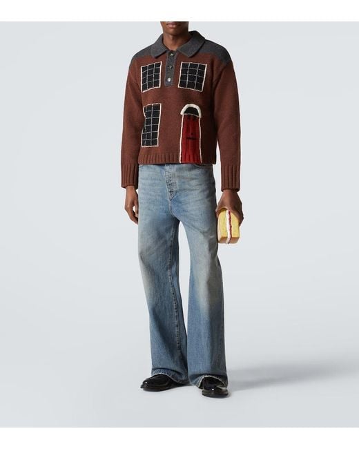 Clutch di J.W. Anderson in Metallic da Uomo