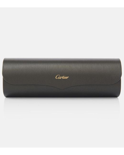 Cartier Purple Premiere Round Sunglasses