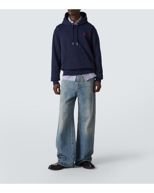 Sudadera Con Capucha Ami De Cour AMI de hombre de color Blue