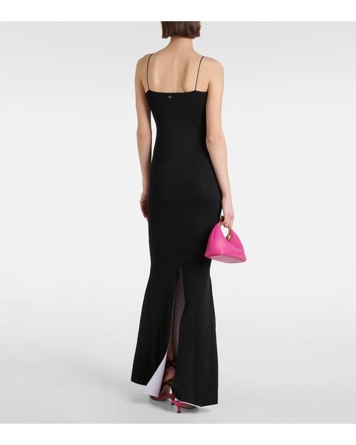 Jacquemus Black La Robe Aro Long Dress