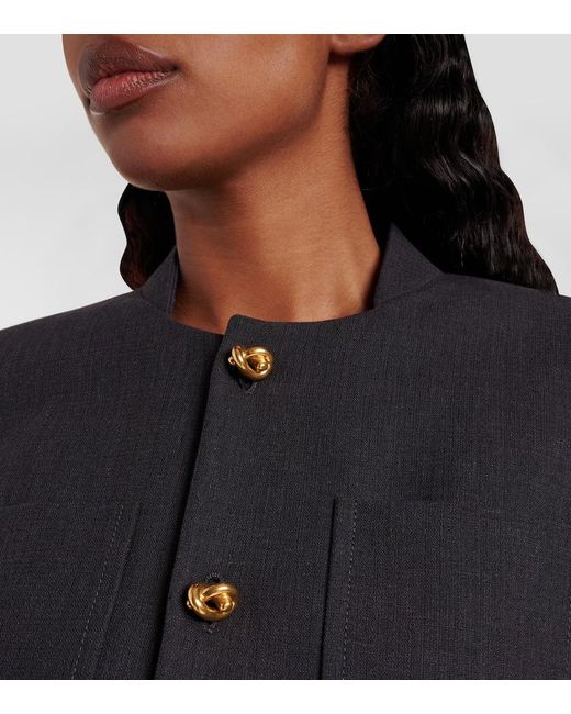 Bottega Veneta Black Knot Jacket