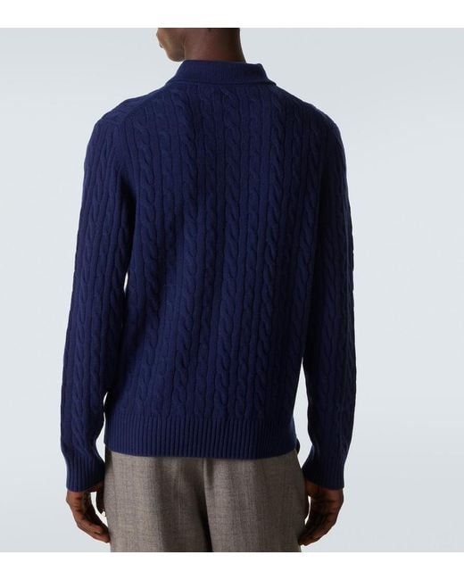 Polo di arch4 in Blue da Uomo