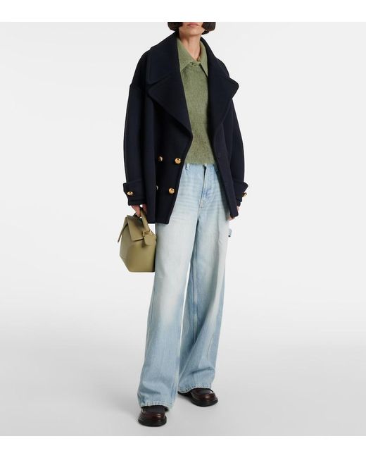 Jean Wide Painter Re/done en coloris Blue