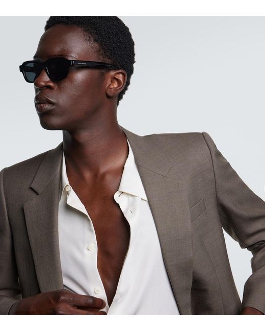 Saint Laurent Eckige Sonnenbrille Sl 791 in Blue für Herren