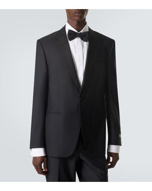 Canali Black Wool Tuxedo for men