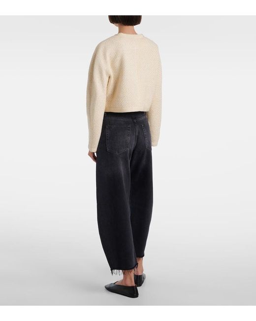 FRAME Natural Trim Cropped Jacket