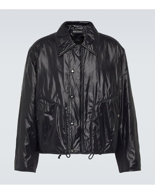 Our Legacy Black Club Technical Jacket for men