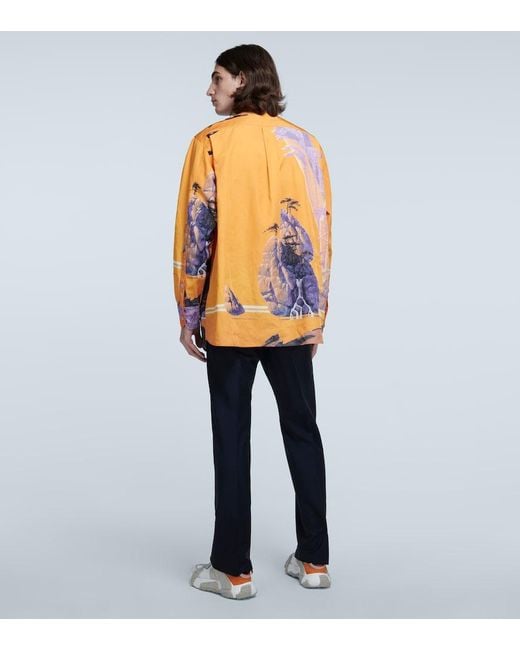 Valentino Pink City Shirt for men