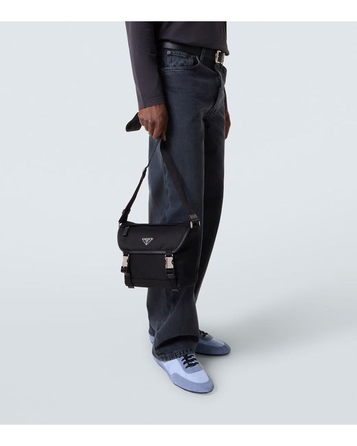 Borsa A Spalla di Prada in Black da Uomo