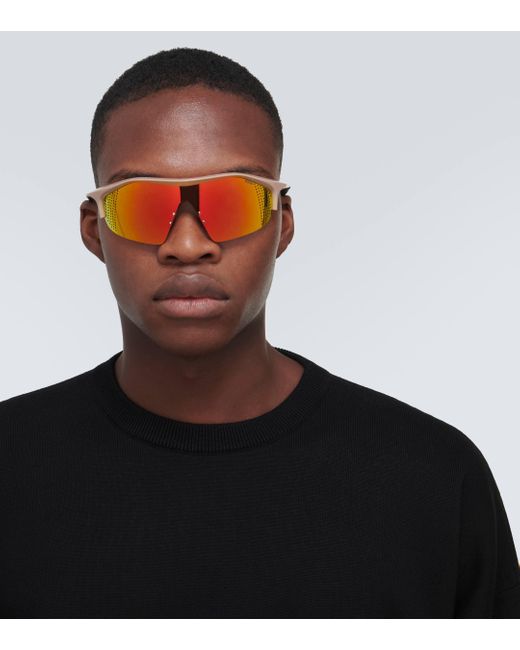 Dior Pink Diorxplorer M1u Shield Sunglasses for men