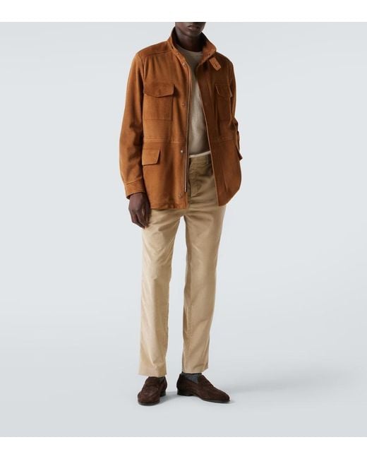 Loro Piana Natural Cotton Chinos for men