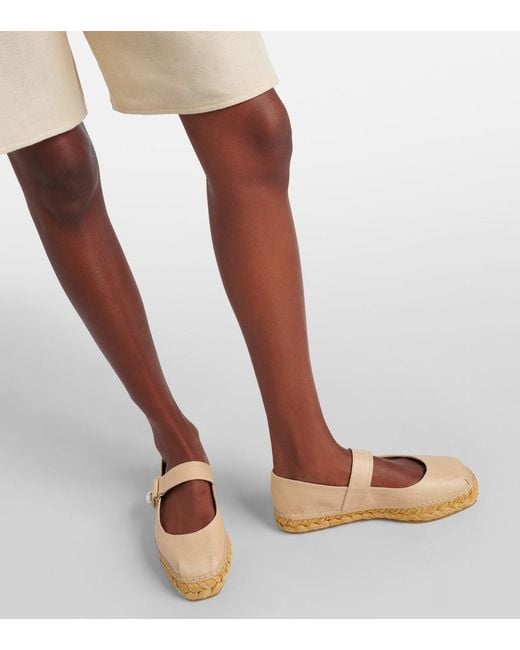 Jimmy Choo Natural Fayence Espadrilles
