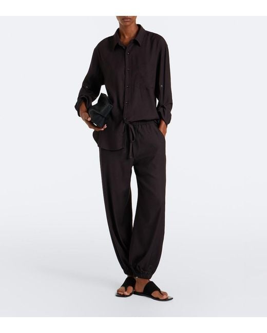 Citizens of Humanity Black Kayla Oversized Shirt