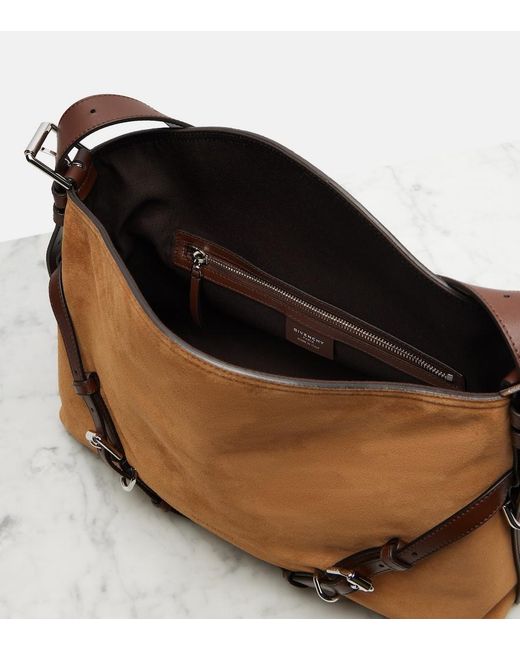 Borsa A Spalla Voyou Medium di Givenchy in Brown