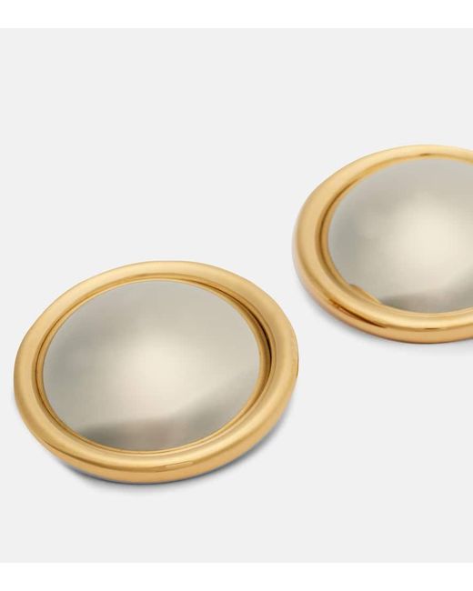 Jacquemus Brown Ohrringe Rond