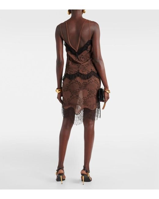 Tom Ford Brown Lace Camisole