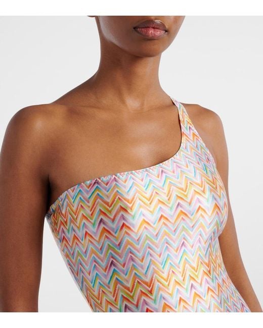 Missoni White Chevron Swimsuit