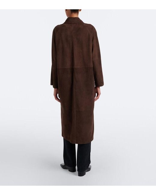 Arma Brown Judy Suede Coat