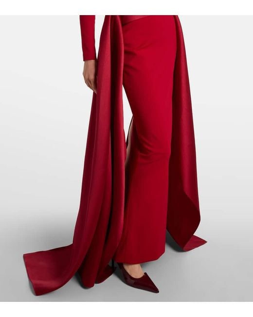 Robe Longue Olivia Solace London en coloris Red