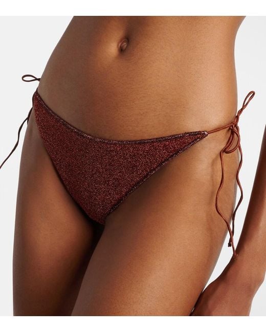 Oseree Red Lumiere Shell Bikini