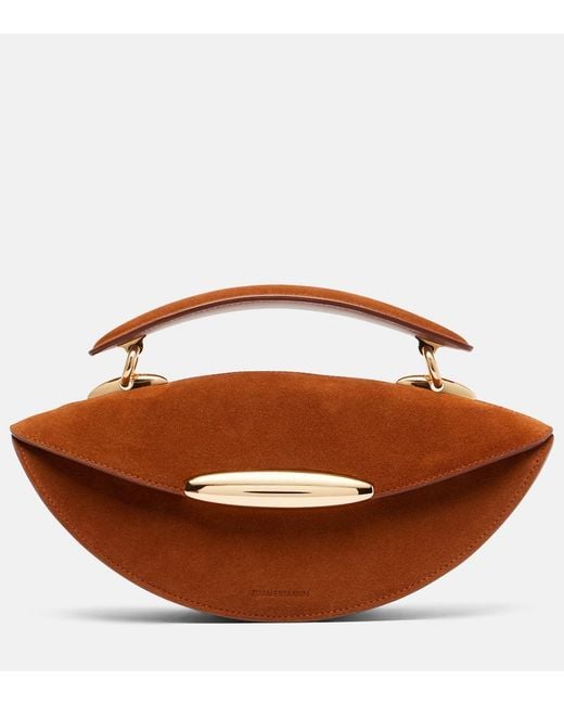 Zimmermann Brown Wavelength Suede Tote Bag