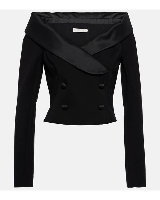 Dorothee Schumacher Black Emotional Essence Off-Shoulder Top