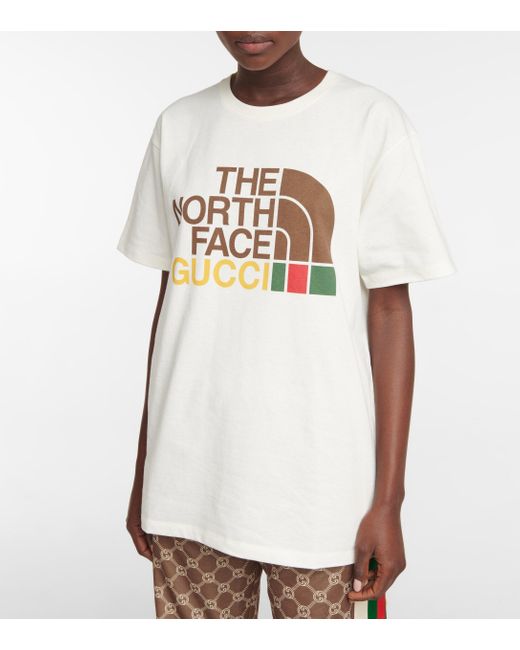 Gucci X The North Face Cotton T Shirt Lyst Gucci X The North Face Cotton T Shirt Lyst