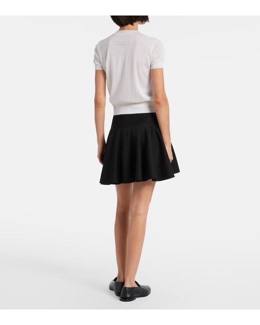 Givenchy White Knitted Cashmere Top