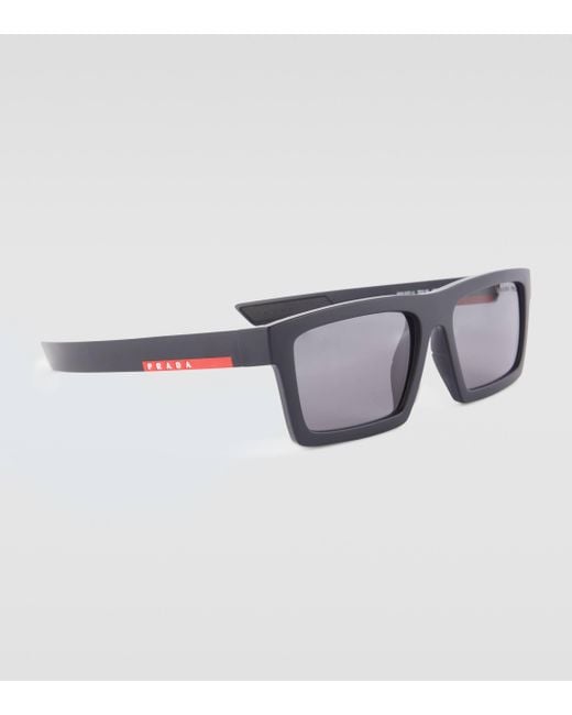 Prada Blue Square Sunglasses for men