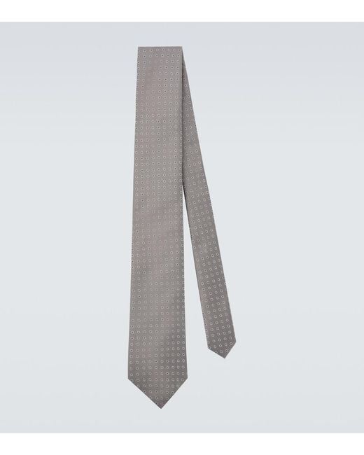 Cravatta di Charvet in Gray da Uomo