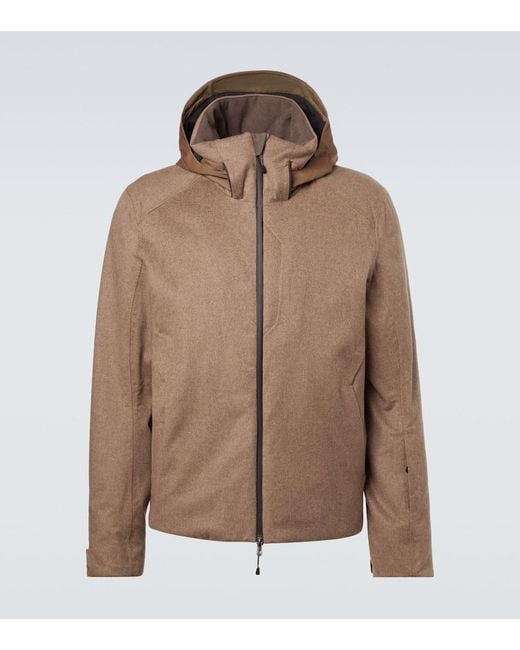 Chaqueta De Esqui Balma De Cachemir Sease de hombre de color Brown