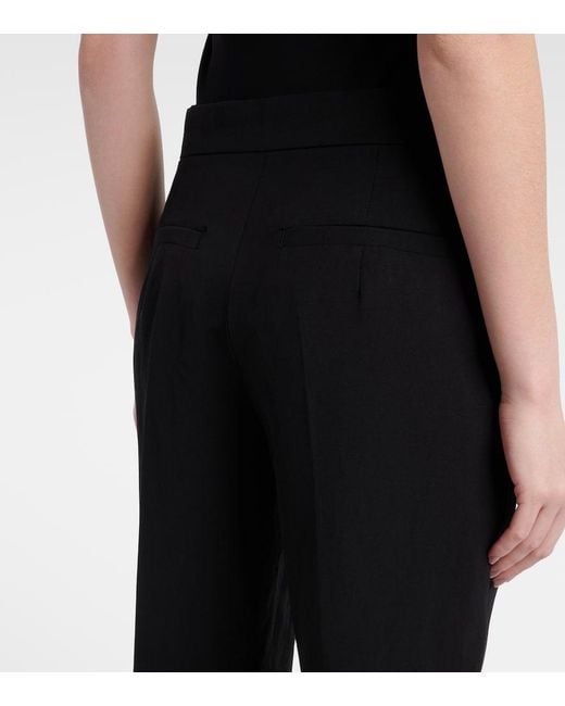 Sportmax Blue Piacere Flared Pants