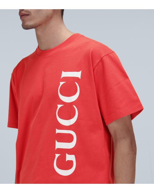 gucci tshirt red