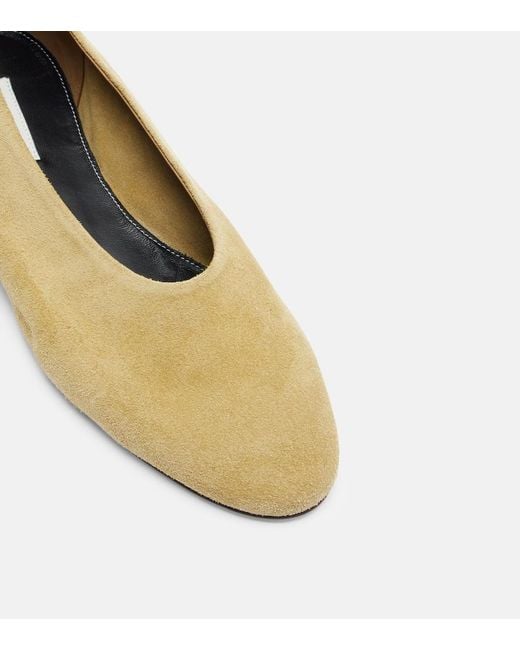Totême  Natural Suede Ballet Flats