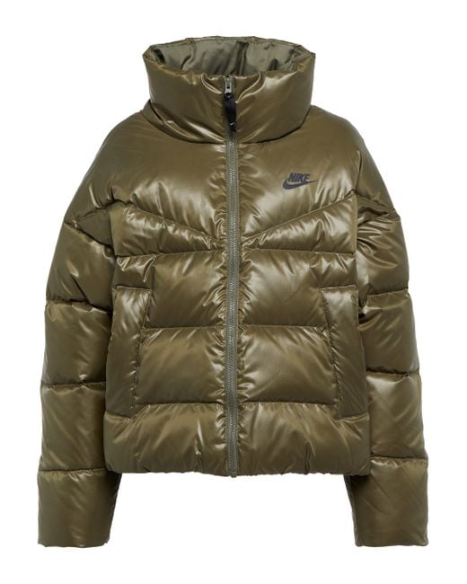 Nike Synthetic City Therma-fit Puffer Jacket in Green - Lyst