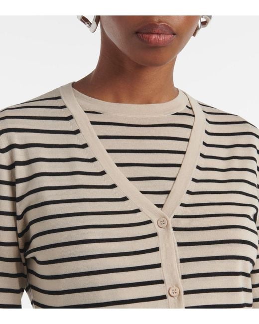 Max Mara Natural Kenya Wool Cardigan