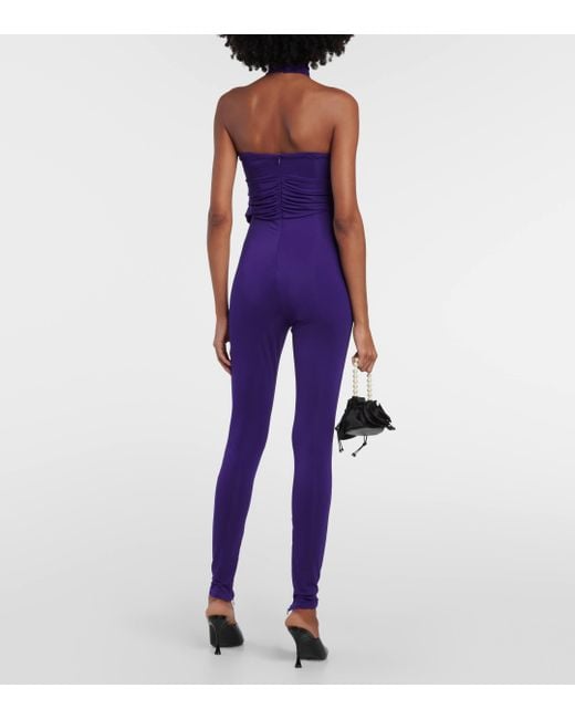 Combi-pantalon Magda Butrym en coloris Purple