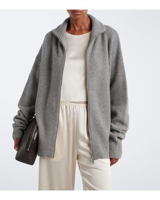 Extreme Cashmere Gray N°495 Xtra Yours Cashmere Jacket