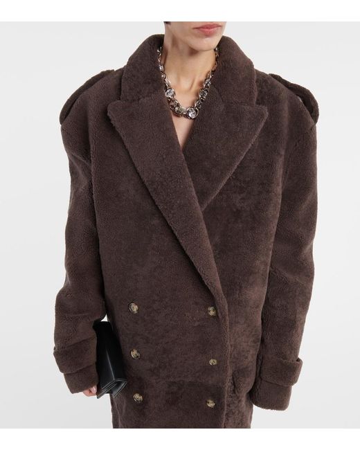 The Mannei Brown Rutul Oversized Coat
