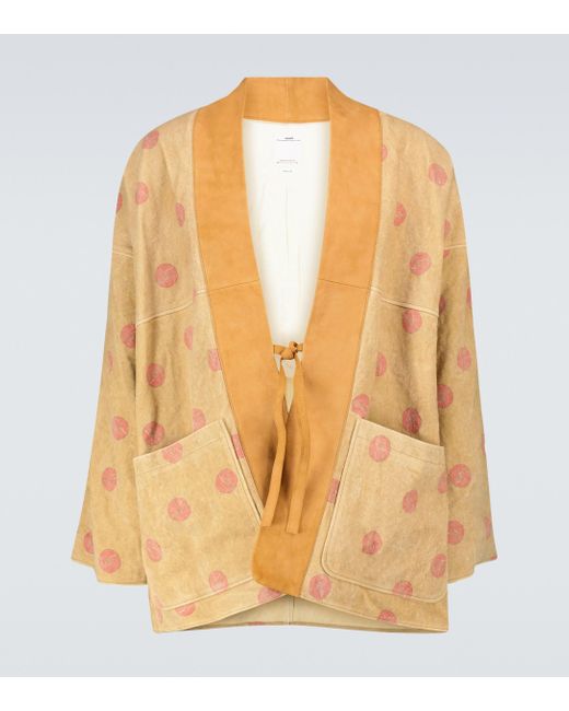 beige kimono jacket