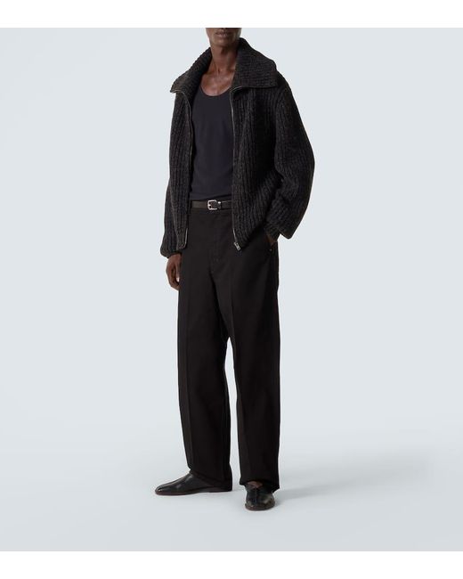 Lemaire Mid-Rise Barrel Jeans Maxi in Black für Herren
