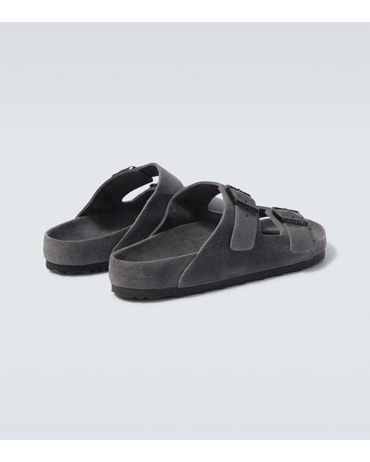 Sandales Arizona En Daim Birkenstock pour homme en coloris Black